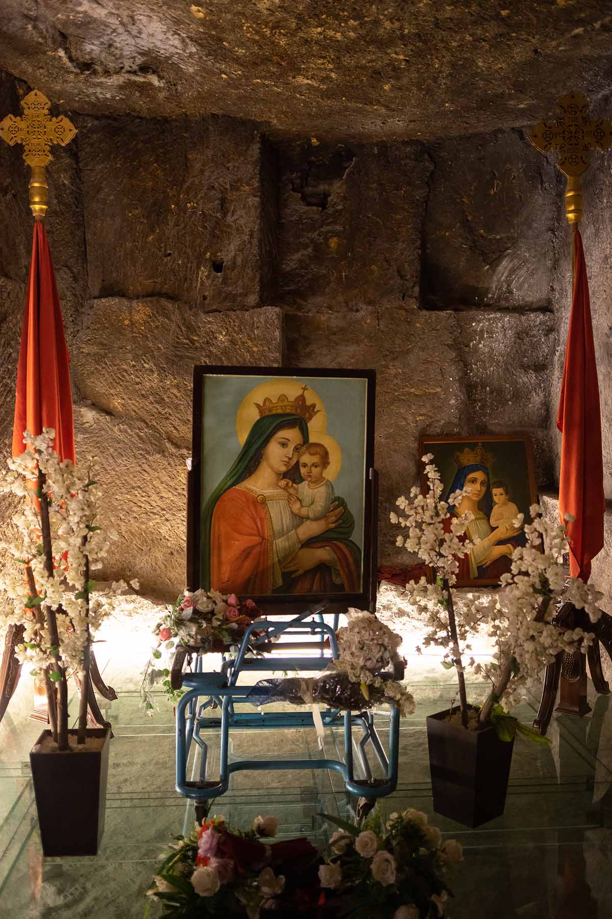 Sacred Cave at the Monastery of the Virgin, Asyut