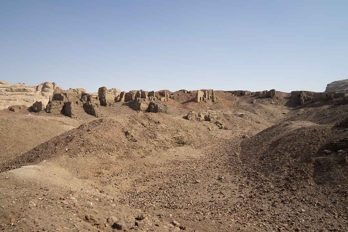 Ruins of Akoris, Middle Egypt (near Minya)