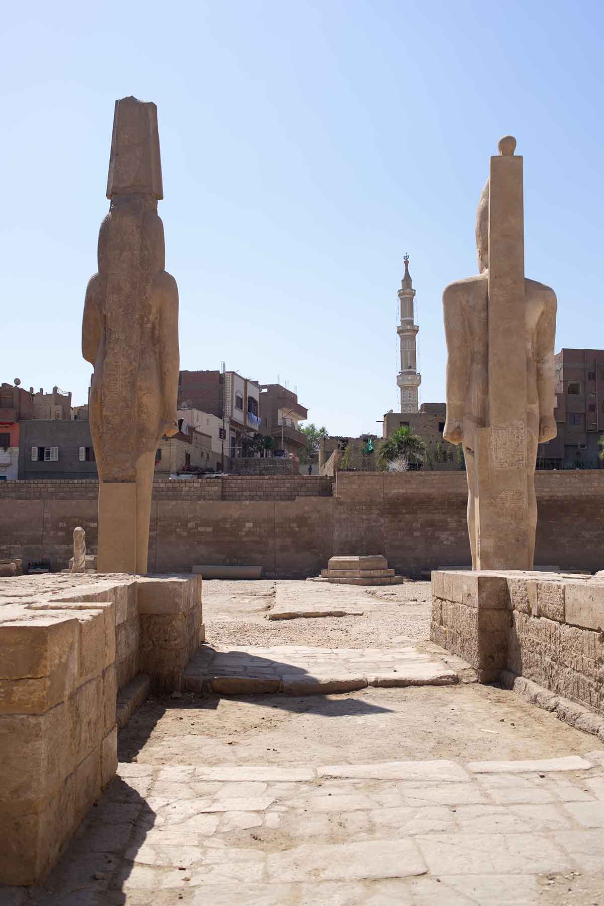 Ruins of ancient Akhmim, near Sohag