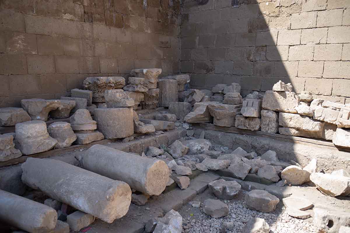 Ruins of ancient Akhmim, near Sohag