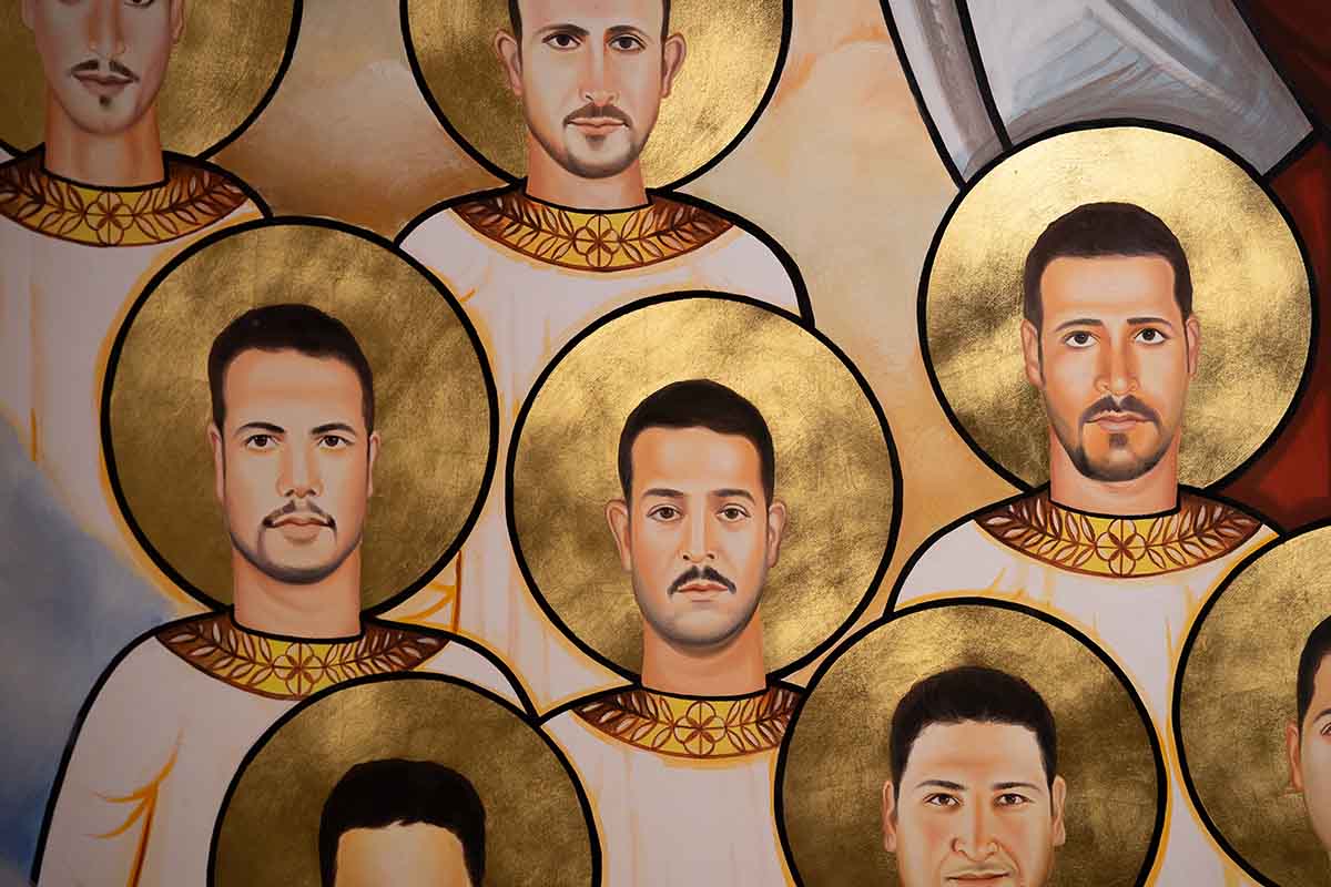 Icons in the Church of the Martyrs of Faith and Homeland