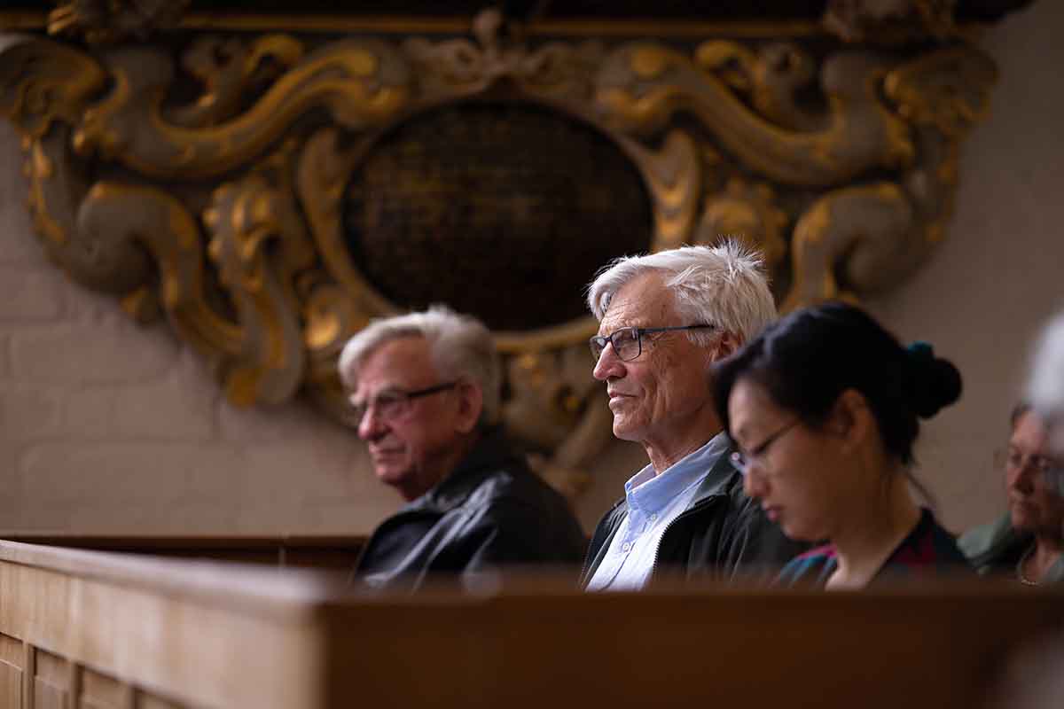 Inside Vor Frue Kirke, Aarhus